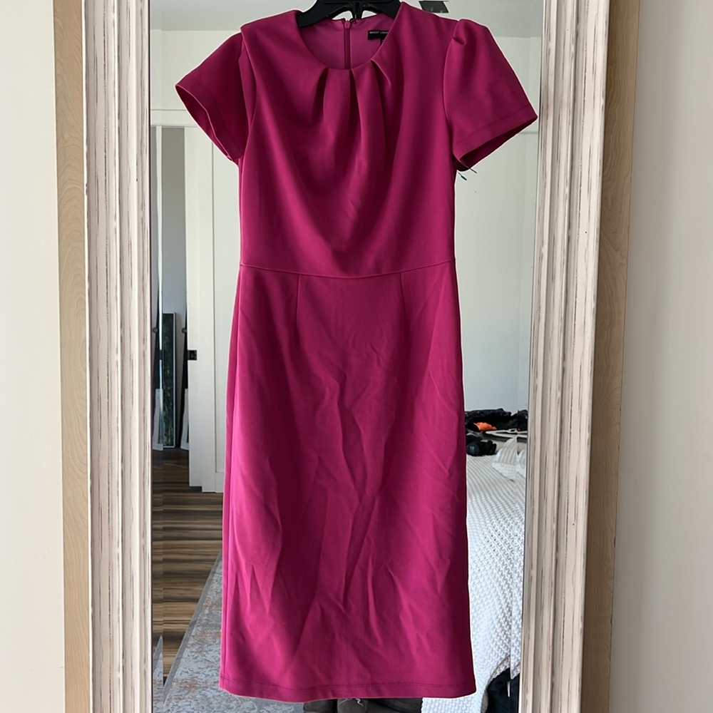 Maggy London Midi Dress Size 2 NWOT - Picture 4 of 7